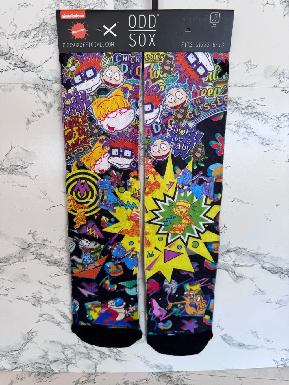 Odd Sox Nickelodeon Retro Socks